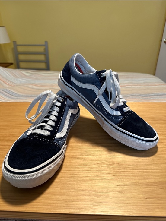 Vans Other - Vans Men’s Navy and White Skate Old Skool Sneakers